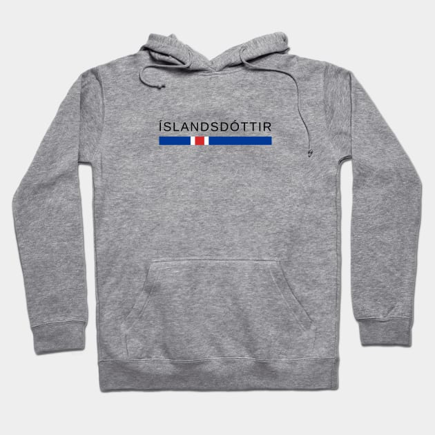 Iceland Islandsdottir Hoodie by icelandtshirts